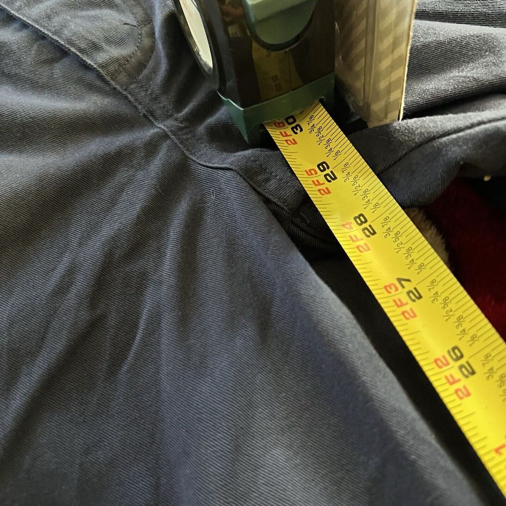 Men's Blue Cargo Pants - Picture 9 of 10